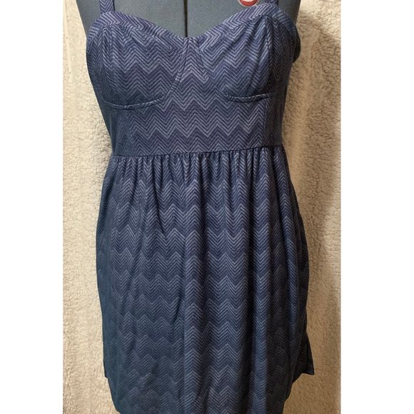 Short Blue Dress - Picture 3 of 3